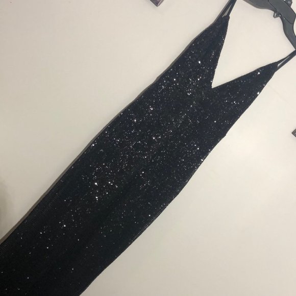 NWOT, Kiki Kouture Angelica Sequin Open Back dress - Picture 5 of 10